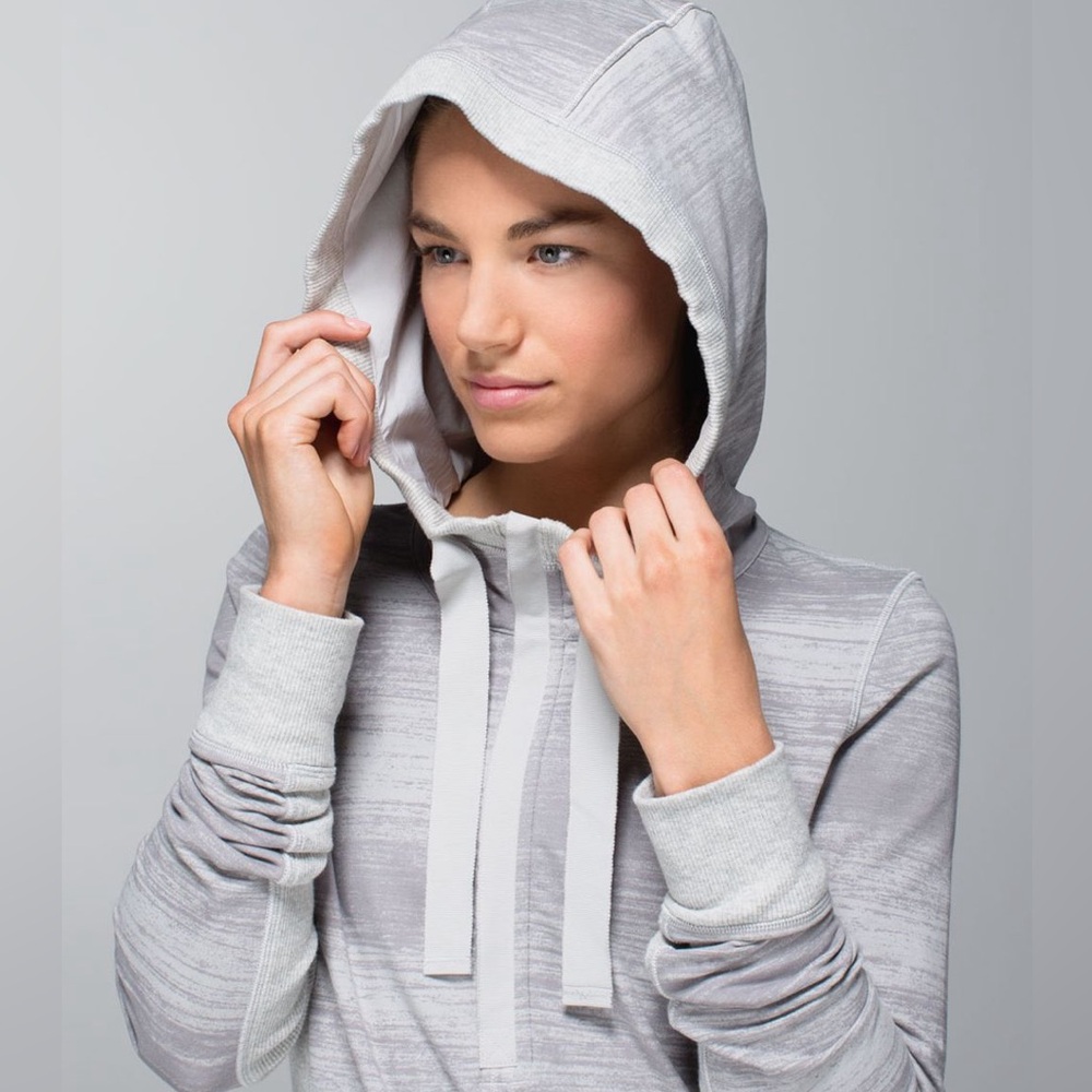 Lululemon Post Sweat Half Zip Pullover Hoodie In … - image 2